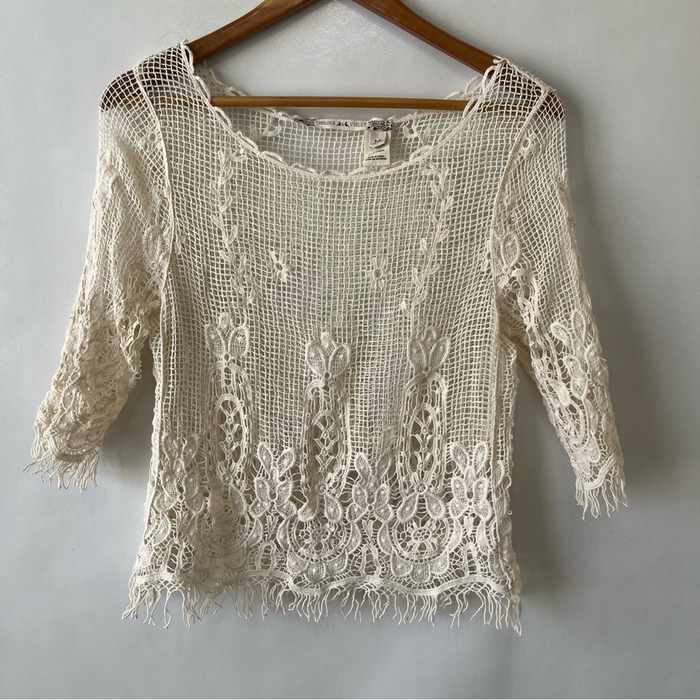 Chelsea & Violet Crochet Top
